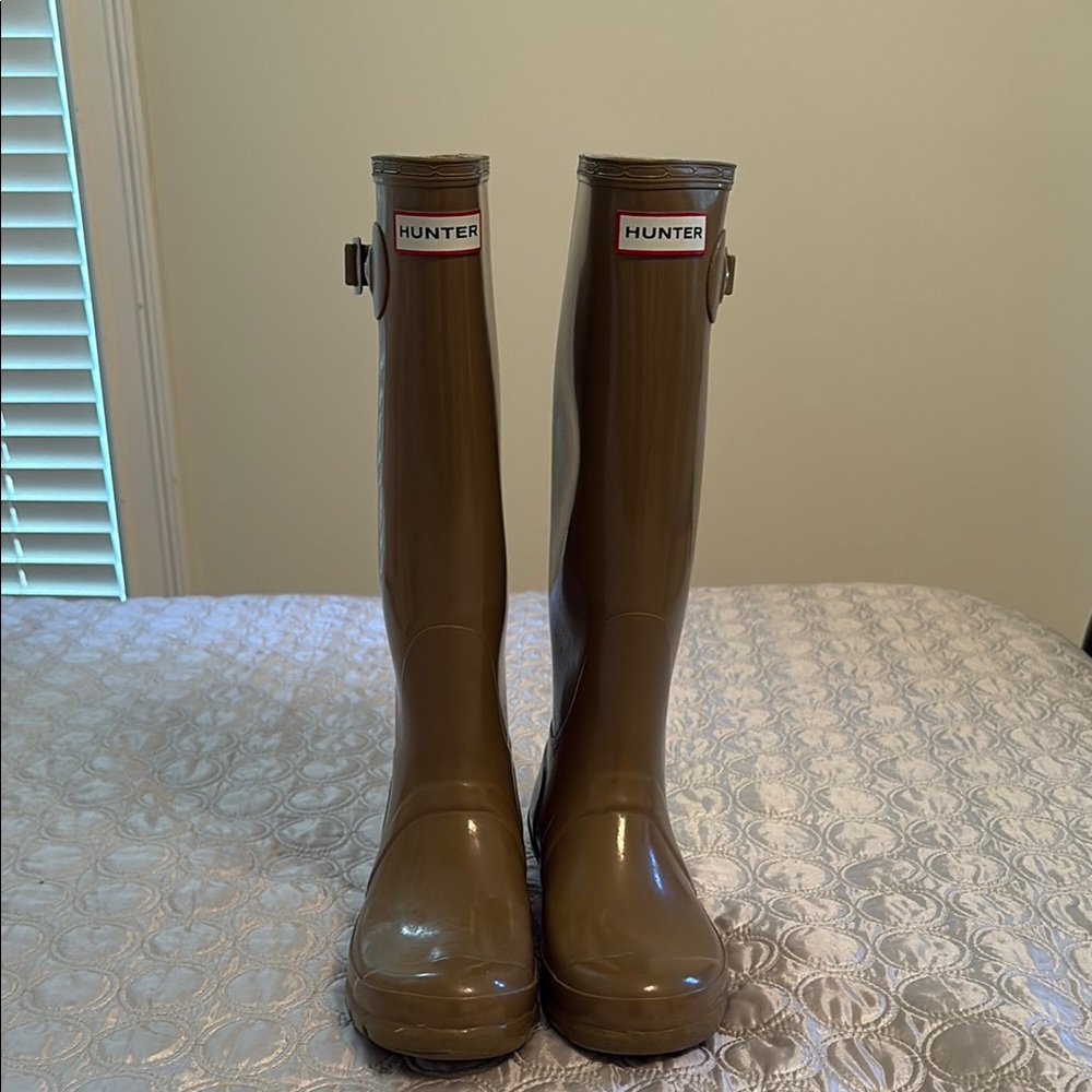 Hunter Rain Boots- Tall Glossy